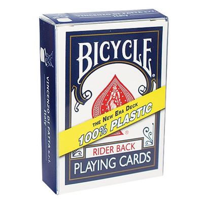 Bicycle Poker, plastic /blue